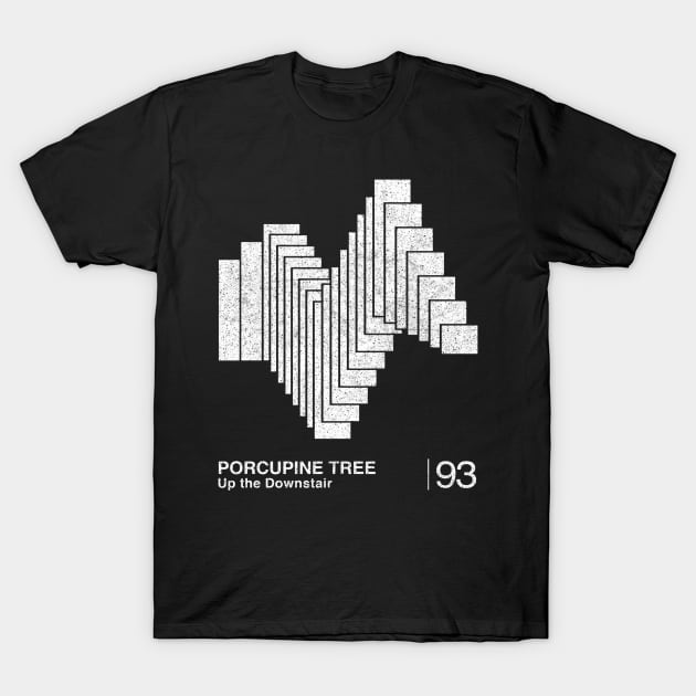 Up The Downstair / Minimalist Graphic Design Artwork T-Shirt by saudade